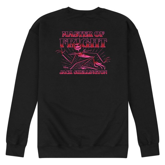 Nightmare Before Christmas - Jack Skellington Master Demon - Men's Multi Hit Men's Crew Fleece Sweatshirt
