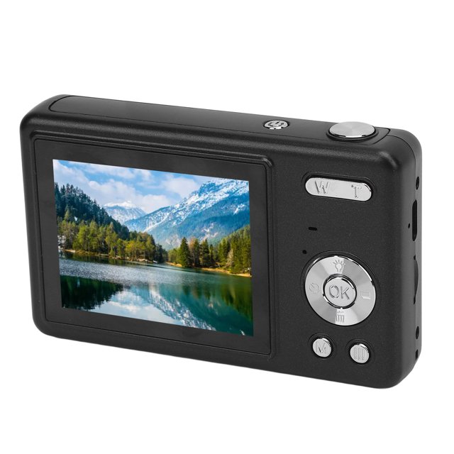 Cámara Digital 4K Para Principiantes Con Fotos De 50MP, Zoom Digital 16x Y Anti-vibración, Pantalla De 2.4 Pulgadas, Luz De Relleno Incorporada,