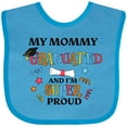 thumbnail image 3 of Inktastic My Mommy Graduated and I'm Super Proud Boys or Girls Baby Bib, 3 of 4