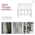 thumbnail image 2 of 1 Set Shelf Divider and Separators Nail-free Retractable Storage Rack for Closet, 2 of 5