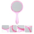thumbnail image 3 of MasteelfCA 2pcs Hand Mirrors Double-Sided Handheld Mirrors Magnifying Mirrors with Handle, 3 of 7