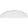 thumbnail image 3 of Ekena Millwork 86"W x 22-1/2"H x 2"P Elliptical Sunburst Architectural Grade PVC Pediment, 3 of 7