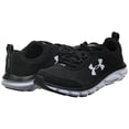 thumbnail image 2 of Under Armour Chaussures de Course Charged Assert 8 4E pour Hommes (001)/noir, 9 US, 2 of 5