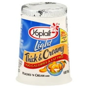 Yoplait Thick N' Creamy Peach Creme