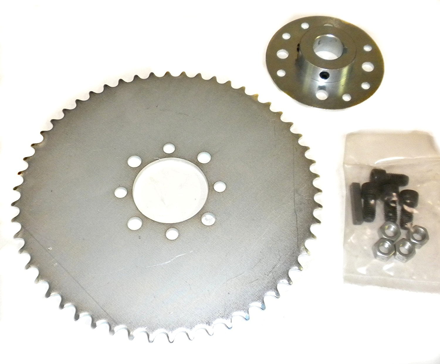 Go Kart Sprocket & Hub for 1" Axle 54T for 41 Chain