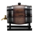 thumbnail image 4 of Wine Barrel, with Faucet 3L Wine Container, Wine Keg Container for Brandy Whisky Home, 4 of 7