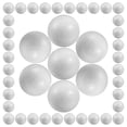 thumbnail image 2 of 100pcs Wedding Decoration Modeling Craft Solid Polystyrene Balls Round Spheres DIY Stuff (Solid 4cm), 2 of 9