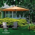 thumbnail image 4 of Sombrilla Para Jardín Exterior Plegable 3mts Con Inclinacion caqui Sky Green DS-S2, 4 of 8