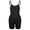 Black, variant on Plus Size Open-Bust Shapewear Tummy Control Mid-Thigh Bodysuit, High-Waist Thigh Slimmer, Shapewear for Women