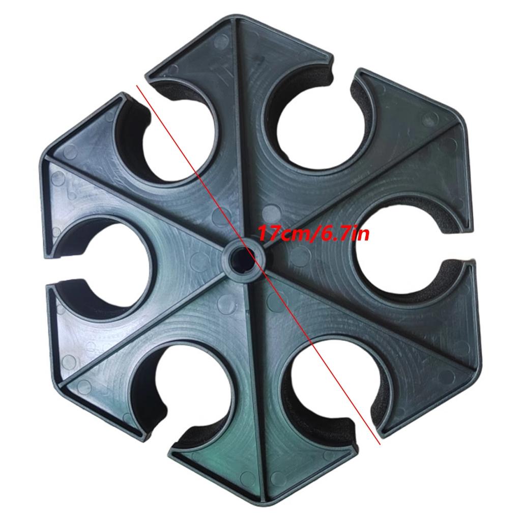Professional Microphone Stabiliser Rack Hexagon Design Microphone Holder Stand