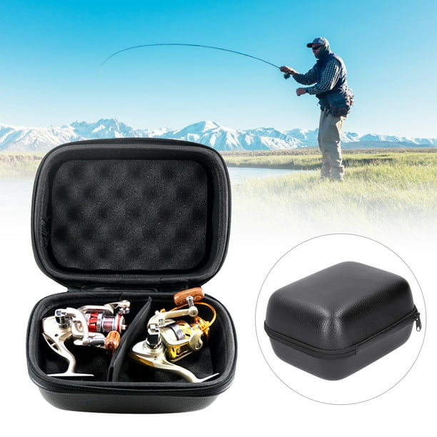 Fish Reel Protector,PU Portable Outdoor Fishing Fish Reel Pouch