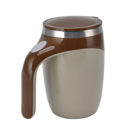 

Octpeak Self Stirring Coffee Mug 380ml Self Stirring Coffee Mug Auto ic Mixing Stainless Steel Cup Multipurpose for Tea Hot Chocolate Milk Self Mixing Stainless Steel Cup