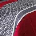 thumbnail image 2 of Riverbrook Home 81048 Cypress King Size Bed Comforter Set, Red - 8 Piece, 2 of 5