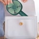 thumbnail image 4 of Teissuly Clearance Handheld Fan Mute Large Wind Creative Gift Desktop Charging Usb Mini Small Fan,Third Gear Adjustment, Quiet Wind Supplyn(Green, Free Size) Teissuly WER202308290653, 4 of 8