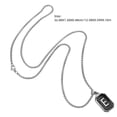 thumbnail image 2 of Letter Pendant Necklace Stylish Titanium Steel Necklace Chain, 2 of 5