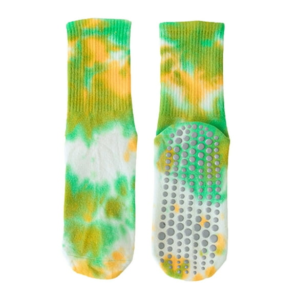 FhsagQ Chaussettes Femmes Camisoles & Débardeurs Col en V Teinture sur Nœuds Chaussettes de Yoga Mode Femmes Marque Chaussettes de Sport Chaussettes pour Femmes Grande Taille Corset Costume Chaussettes pour Femmes Ensemble Vert Taille Unique