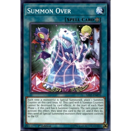 YuGiOh Savage Strike Common Summon Over SAST-EN070