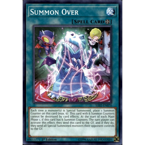 YuGiOh Savage Strike Common Summon Over SAST-EN070