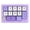 Purple, variant on Compact and Durable Programmable Numeric Keypad with Knob Macro Programming Function Easy to Use, No Driver Needed