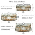 thumbnail image 5 of Yayeee Car Windshield Sun Shade Universal Fit Front Visor Protector, Cute Halloween Pumpkins, 5 of 8
