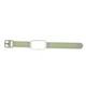 thumbnail image 5 of Correa de reloj de silicona de 20mm, suave, transpirable, elegante, cómoda y ligera para reloj inteligente OPPO FREE, color gris, verde y carcasa blanca, 5 of 10