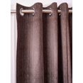thumbnail image 5 of Kika Home Collections Handmade 48"x108" Modern Dark Brown Solid Decorative Grommet Curtains, 2 Count, 5 of 6