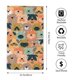 thumbnail image 2 of Fotbe Colorful Dogs Toalla Premium con Patrón, Toalla de Microfibra de Secado Rápido, Ligera y Altamente Absorbente (27.5x16in), Ideal para Uso Diario, 2 of 6