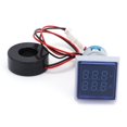 thumbnail image 3 of Peahefy Current Signal Indicator,Current Signal Indicator Universal 2‑Display Square Lamp Light 60~500V AC AD16‑22FVA,Current Meter Indicator Lamp, 3 of 8