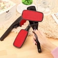 thumbnail image 2 of 2PCS Rotatable Static Clothes Lint Dust Pets Hair Remover Cleaner Brush Easy Clean Tool (Black), 2 of 3
