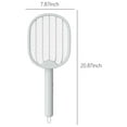 thumbnail image 1 of Up to 50% off! TopLLC Electric Fly Swatter Racket Mosquito Zappers Foldable Fly Insect Racket,Fly Insect Zappers USB Rechargeable For Indoor And Outdoor Cleaning Supplies, 1 of 6