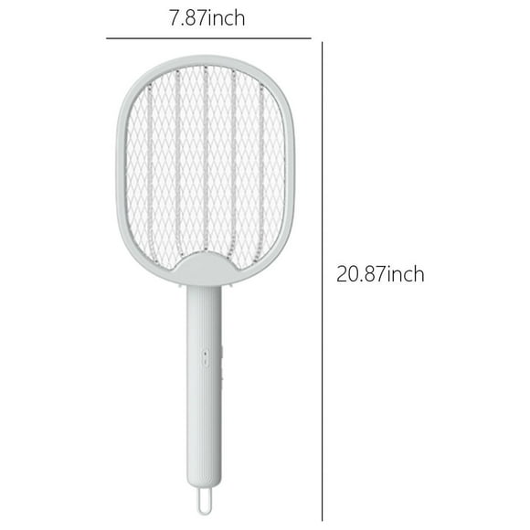 Birdeem Electric Fly Swatter Racket Mosquito Zappers Foldable Fly Insect Racket,Fly Insect Zappers Usb Rechargeable for Indoor and Outdoor