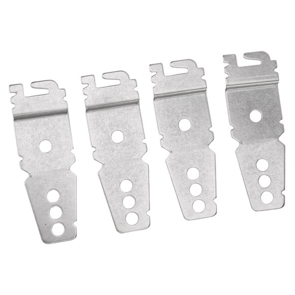Replacement 4pcs Dishwasher Mounting Bracket Stainless Steel With Screws Undercounter Dishwasher Mounting Bracket For Sears For For For Jenn Air
