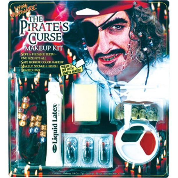 Costumes For All Occasions FW9421P Pirate Horror Character Kit ...
