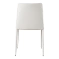 thumbnail image 4 of MOE'S Home NORA DINING CHAIR WHITE VEGAN LEATHER-M2, 4 of 5