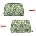 thumbnail image 3 of Picia Cute Frog Print Leather Makeup Bag Make Up Bag Travel Toiletry Bag for Her Girlfriend Teacher Teen Girl Gifts, 3 of 8