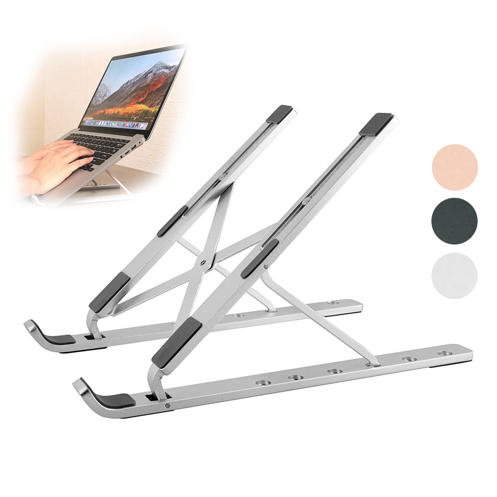 6 Level Height Free Choice Notebook Cooling Holder Foldable Portable Aluminum Notebook Riser Bracket Adjustable Laptop Stand