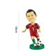 thumbnail image 3 of Muñecas de estrella de fútbol de resina hechas a mano, decoración para el hogar, oficina, coche Tmvgtek libre de BPA, 3 of 7