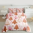 thumbnail image 2 of Castle Fairy Christmas Tree 2pcs Bedding Comforter Set for Girls,Merry Christmas Twin Comforter Sets,Happy New Year Breathable Bedding Set,Microfiber Bedroom Decor, 2 of 8