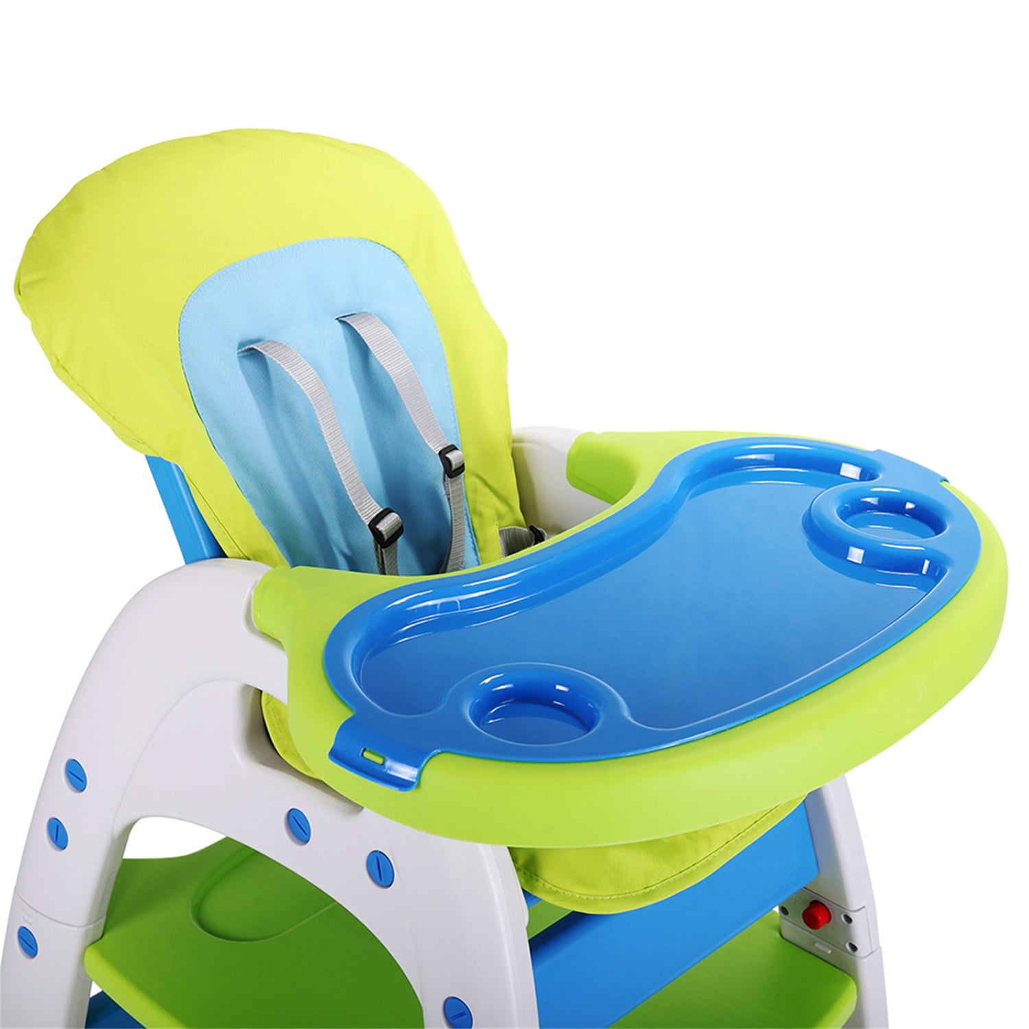 Kadyn Multipurpose Adjustable Highchair, 3 in 1 Infant Table and Chair Set with Feeding Tray and 5-Point Safety Buckle for Baby, Yellow Toddler Dining Booster Seat Kadyn Multipurpose Adjustable Highchair, 3 in 1 Infant Table and Chair Set with Feeding Tray and 5-Point Safety Buckle for Baby, Yellow Toddler Dining Booster Seat