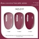 thumbnail image 1 of Esmalte de uñas de 20 colores, crema, transparente hielo, semitransparente, set de esmaltes para decoración de uñas, esmalte de uñas de 7,5 ml, aceites para uñas, 1 of 3