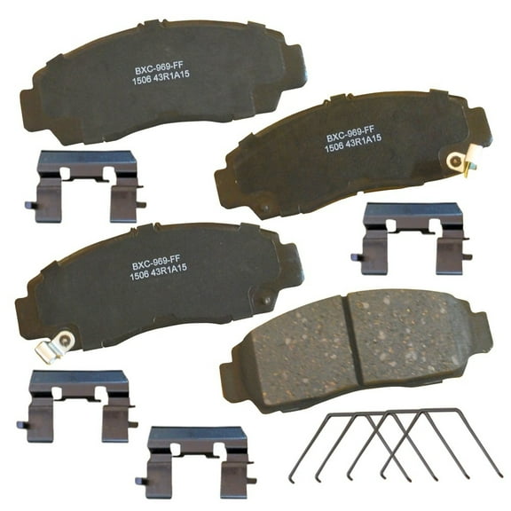 Bendix Brakes Disc Brake Pad Set Fits select: 2008-2012 HONDA ACCORD EXL, 2004-2014 ACURA TSX