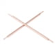 thumbnail image 3 of Pin de Soldadura por Puntos Punta de Electrodo de Cobre de Alúmina de 3X100Mm Aguja para Pies Batería de Litio Accesorios para Máquina de Soldadura 20 Piezas, 3 of 5