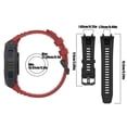thumbnail image 3 of Hearth & Gear Silicone Sports Sweat Proof Solid Color Watch Band With Convenient Adjustment And Wide Compatibility Compatible With Smartwatch Features: Large Face Digital for Men Automatic Watch, 3 of 6