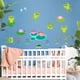 thumbnail image 2 of Pegatinas de pared oso de fresa rana y flor de loto PVC 60cm x 30cm, 2 of 4