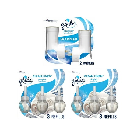 Glade PlugIns Scented Oil & Holders Clean Linen 0.67 319963