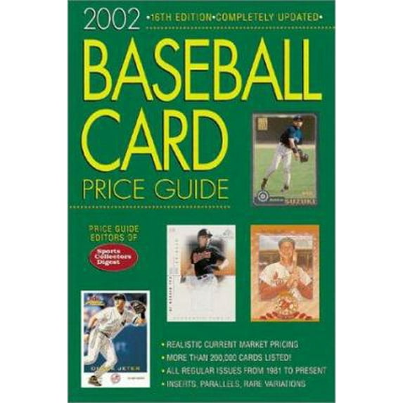 Pre-Owned 2002 Baseball Card Price Guide (Baseball Card Price Guide, 2002) (Paperback) 0873493966 9780873493963
