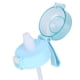 thumbnail image 5 of Termos para agua con sabor de 650 ml con pajita para beber más taza reutilizable de agua (azul cielo), 5 of 9