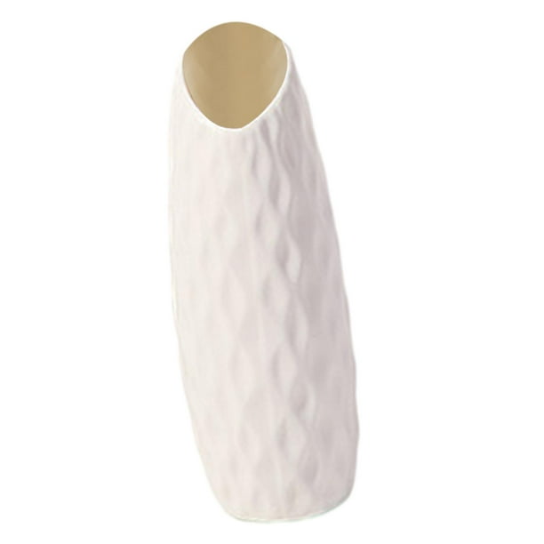 Jarrón de flores de estilo nórdico, jarrón decorativo, jarrón hidropónico, adorno de flores moderno. Estilo E 5.5X5.5X21cm