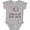 AC-Heather Grey, variant on My Great Uncle Loves Me Boys or Girls Baby Bodysuit