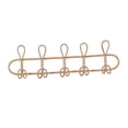 thumbnail image 2 of Wall Coat Rack Clothes Hooks Creative Simple Hanging Home Organization Hook Door 5 Hooks, 2 of 8